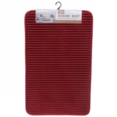 Коврик для ванной 50*80"Гамма» красный