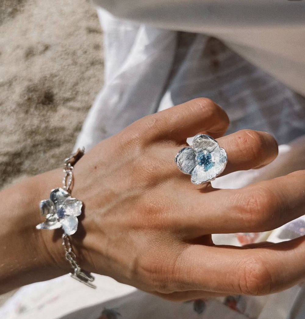 Кольцо Stone Flower