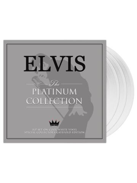 Elvis Presley. The Platinum Collection (3 LP White) Элвис Пресли. Новая запечатанная виниловая пластинка