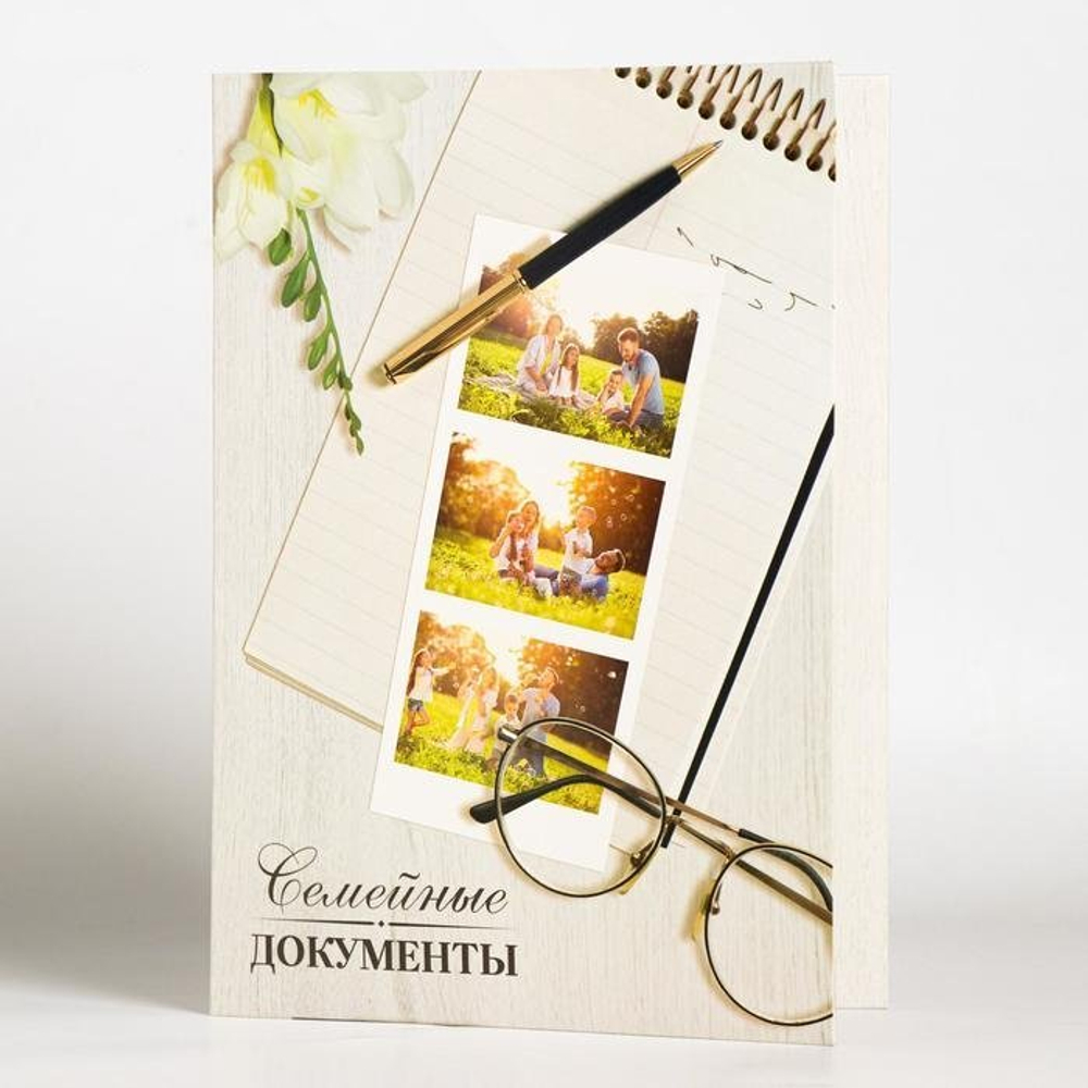 4782525 Папка для семейных документов «Семейные документы», 12 файлов, 4 комплекта, А4