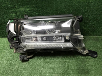 Битая Фара правая Land Cruiser 200 15-21 LED Black