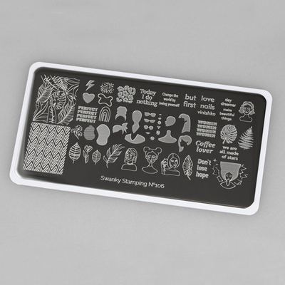 Swanky Stamping Пластина для стемпинга 106