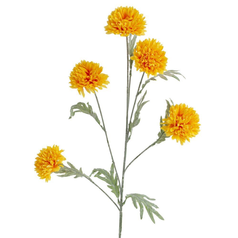 GAEM Цветок искусственный "Георгин", L15 W15 H82 см, 3в.