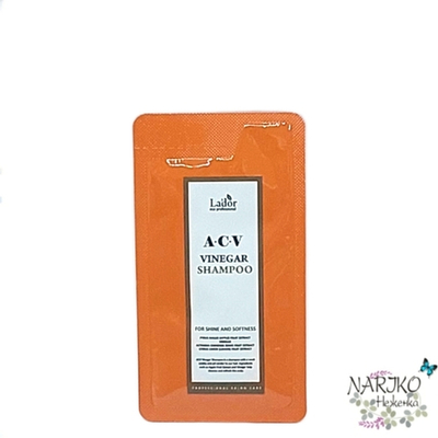 Шампунь для волос с яблочным уксусом LA'DOR ACV Apple Vinergar Shampoo, пробник 10 мл.