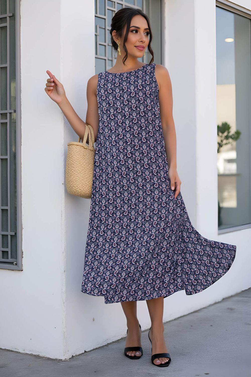 Сарафан Кампари (синий) П13994-10М LT Collection