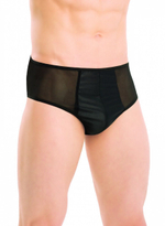 Сексуальные трусы со шнуровкой на задней части (Размер: XL-XXL) (Цвет: черный)