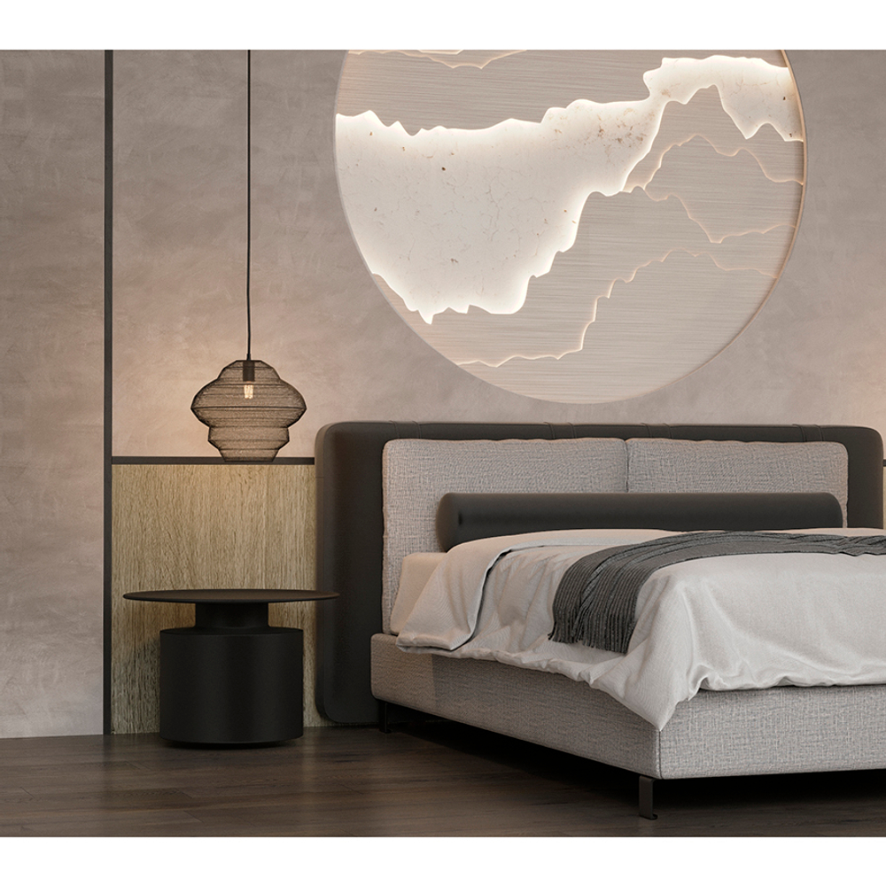 Столик кофейный otes, D65 см, черный