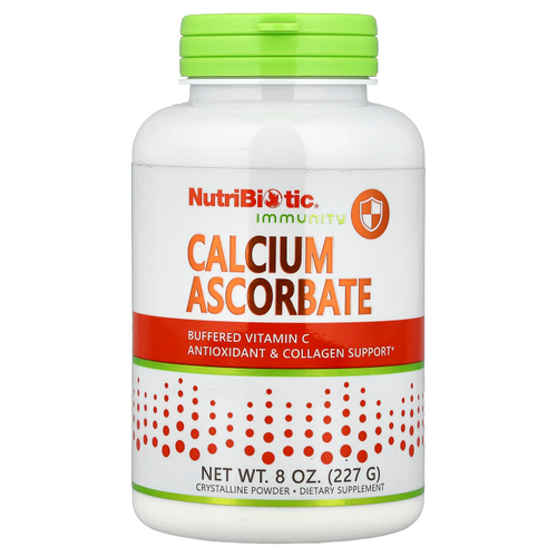 NutriBiotic, Immunity, аскорбат кальция, 227 г (8 унций)