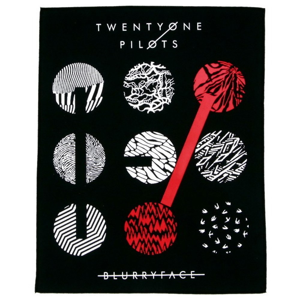 Нашивка спиновая Twenty One Pilots (847)