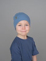 Шапка трикотажная РИО(Джинс)