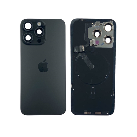 Задняя крышка для Apple iPhone 15 Pro Max (Снятый) Черный - OR