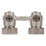 Узел нижнего подключения Royal Thermo угловой ½quot;х3/4quot;EK