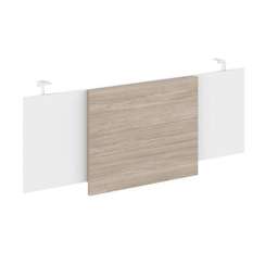 Onix Direct Lux Царга стола руководителя O.M-CSR-3 Белый Бриллиант/Дуб Аттик/Хром 1140*450*54