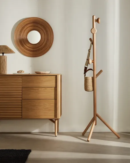 Напольная вешалка Nadue 170 см из массива бука