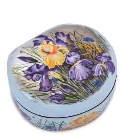 ШК-55/258 Шкатулка «Ирисы» исп. Маркова