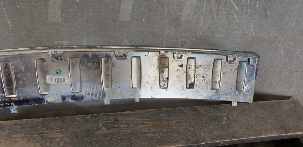 Накладка заднего бампера Mercedes GLE (W166) 11-18 Б/У Оригинал A1668853374