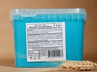 Цветная мыльная основа MYLOFF COLOR TIFFANY (тиффани), 1 кг