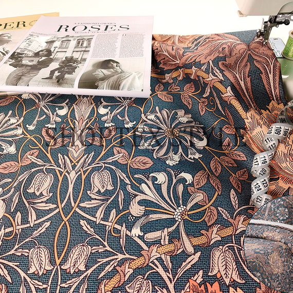 Сатин &quot;Морис&quot; | ш.220 см | 120 г/м² | хлопок-100%