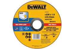 Круг отрезной Inox (230x22.2x1.9 мм) DEWALT DT43909-QZ