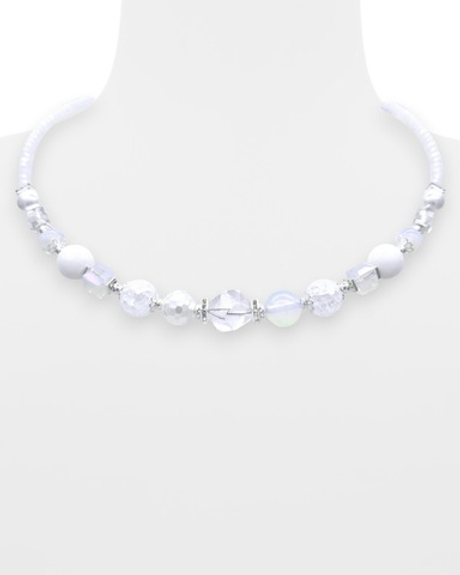 91002575 Колье Роман с камнем