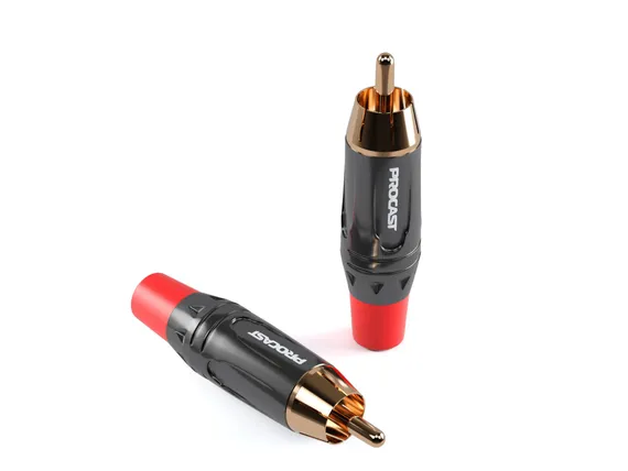 PROCAST cable RCA6/F/Red - разъем RCA (female) для профессиональной и Hi-Fi коммутации