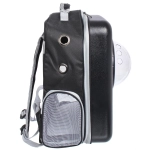 Рюкзак - переноска для животных «СТИЛЬНЫЙ БРО», цвет пудровый, 32*17*42/до 13кг (Пакет и Лейбл)