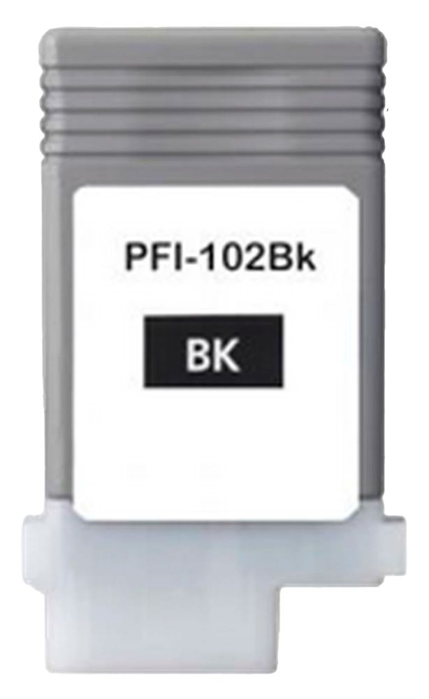 Картридж для Canon PFI-102BK imagePROGRAF-LP17/iPF500/iPF600/iPF700 Black AQUAMARINE (Совместимый)