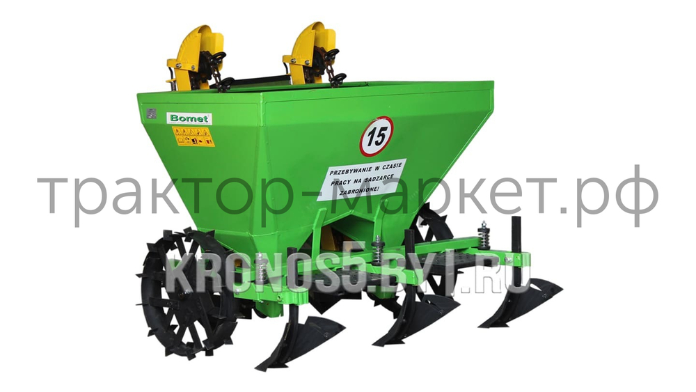 Картофелесажалка Bomet | Бомет S-239/1 с бачком для удобрений (70-75 см)