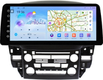 Магнитола для Lexus RX300 U10, Toyota Harrier 1 1997-2003 (взамен монохрома) - FarCar монитор 12.3" 2K QLED на Android 14, TS10, CarPlay, 4G SIM-слот