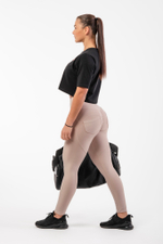 Брюки Bubble Butt Pants 587 Бежевые