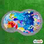 Надувная подушка на платформе «Подводное царство» 14×9×1,3 м