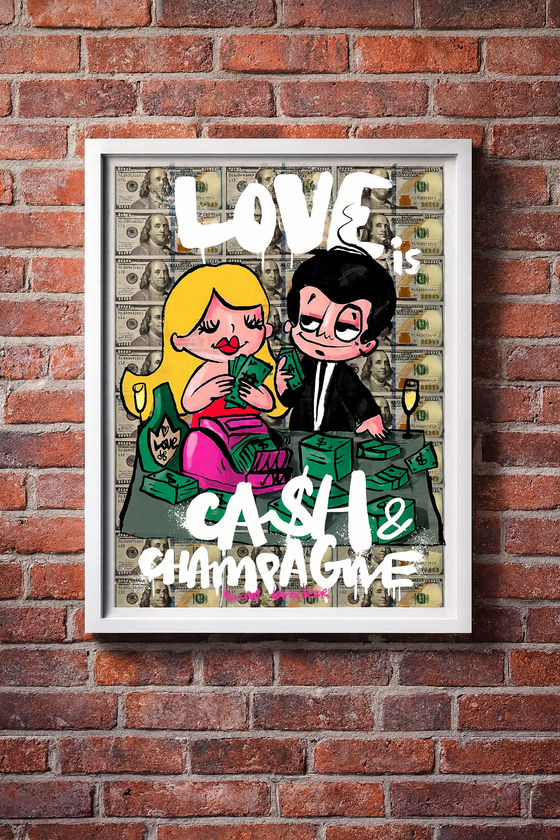 Плакат "Любовь это..."