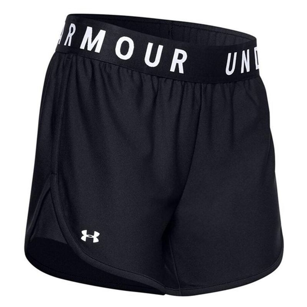 Женские Шорты теннисные Under Armour Women's UA Play Up 5" Shorts W - черный