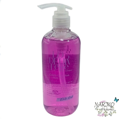 Парфюмированный гель для душа c ароматом белого мускуса L'ODEURLETTE In England Colorfit Body Wash Grace Musk, 500 мл.
