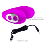 Вибронасадка для оральных ласк PrettyLove Mabel 7 режимов