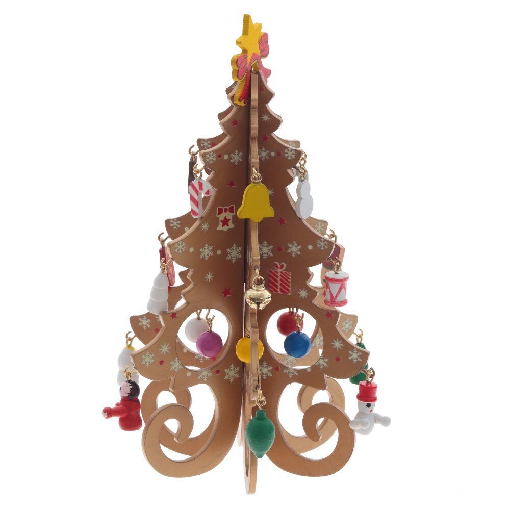 GAEM Фигурка декоративная "Ёлка", L14 W1,5 H18,5 см, 3в.