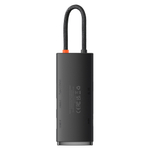 USB Хаб Baseus Lite 6in1 Type-C HUB (Type-C to HDMI+2xUSB3.0+Type-C+SD+TF) - Black