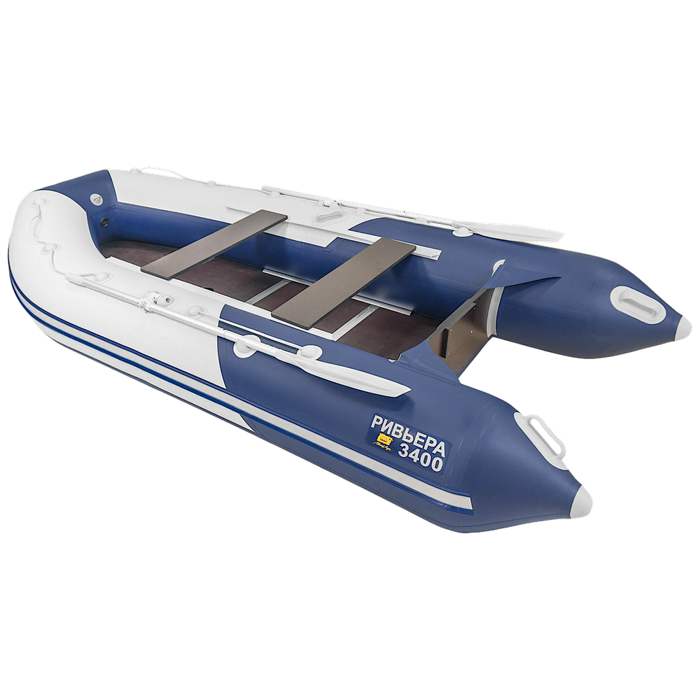 Лодка ПВХ Мастер Лодок Ривьера Компакт 3400СК "Комби" -