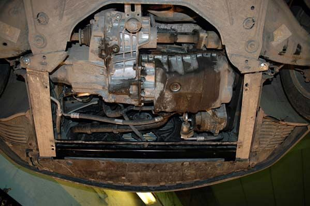 Защита картера и КПП Sheriff для Renault Laguna II 2001-2008 арт.18.1036