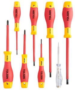 TOLSEN (TTV32408) Набор отверток диэлектрических, 8 предметов