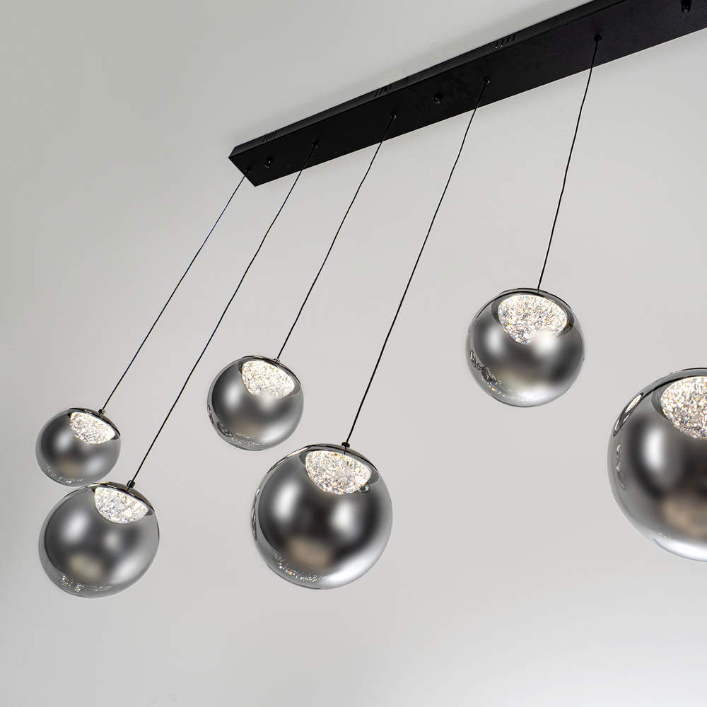 Подвесной светодиодный светильник Modelux ML.2338.6 BK