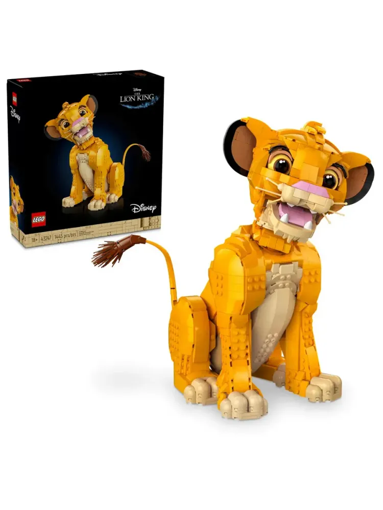 Конструктор Disney Classic 43247 Юный Симба, Король Лев