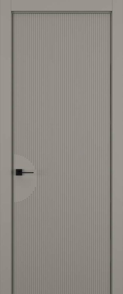 Дверь 6 VERTICAL Матовый Каменно-серый
