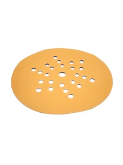 225мм P320 10шт. Шлифовальный абразивный круг для шлифовки под липучку Minamo Golden Warrior