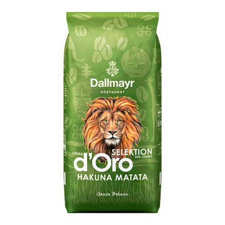 Кофе в зернах Dallmayr Crema d'Oro Selektion Hakuna Matata, 1 кг (Даллмайер)