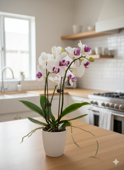 Фаленопсис белый д.9