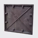 Полимер-песчаная плита тротуарная УНИВЕРСАЛЬНАЯ "8кирпичей" 250x250x20 (коричневый)