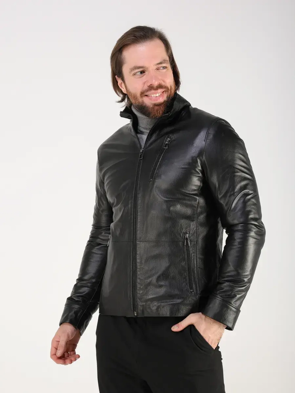 Дубленка натуральная куртка зимняя кожаная