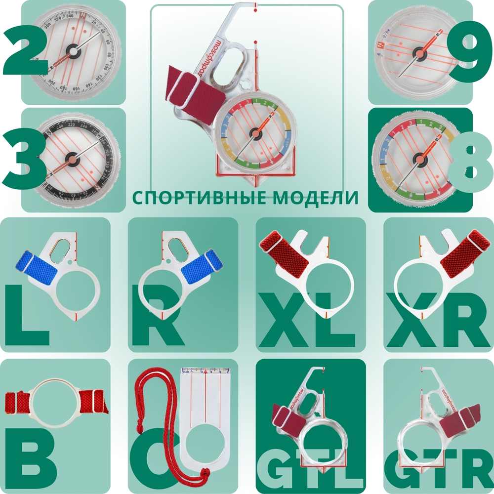 Компас Москомпас Модель 8GTL