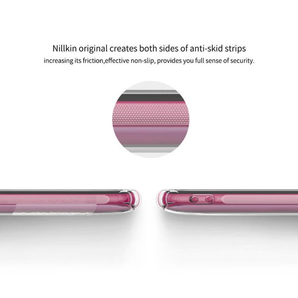 Силиконовый бампер Nillkin Nature TPU Case для Mi 9T/ 9T pro (прозрачный черный)